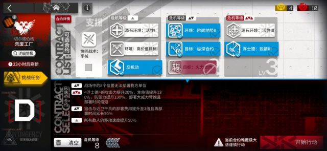 3477小游戏：明日方舟荒废工厂危机等级8合约怎么选?光谱行动5月25日荒废工厂S技巧攻略