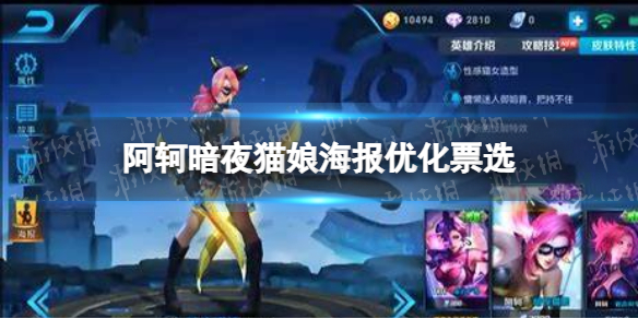 王者荣耀暗夜猫娘优化 王者荣耀新手教程详解