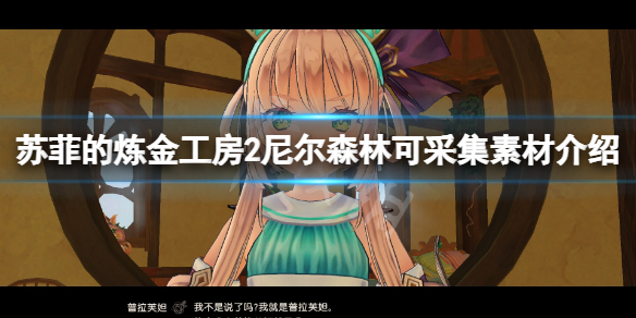 苏菲的炼金工房2尼尔森林素材有什么 苏菲的炼金工房2新手教程分享